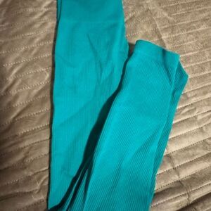 Vibrant Teal Women's Leggings